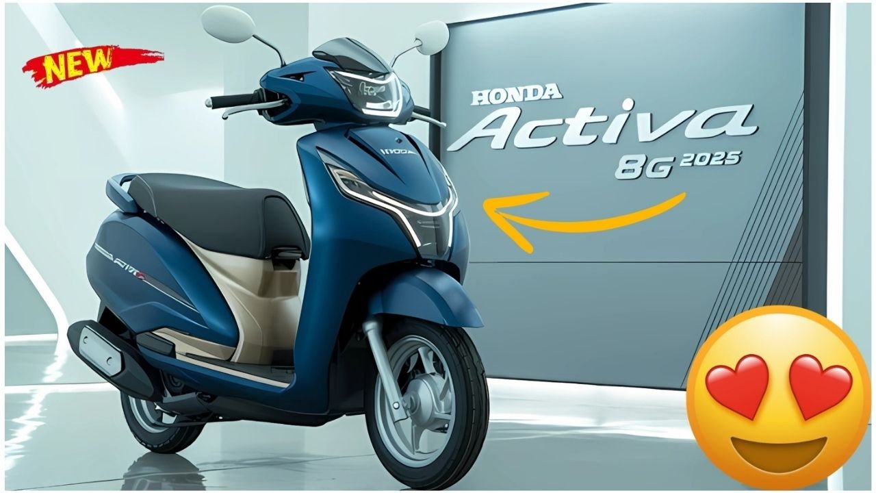 Honda Activa 8G Launch – Premium Design, 95 KMPL Mileage & Affordable Price